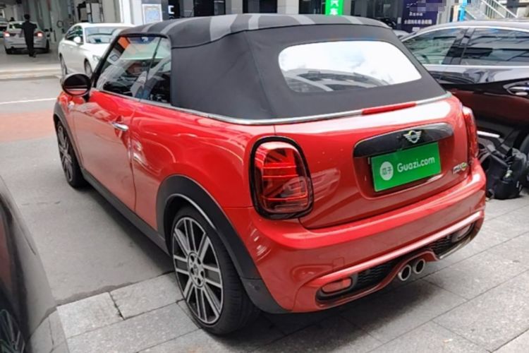 Used MINI 2021 2.0T COOPER S CABRIO Artist Rear Left 45 Deg