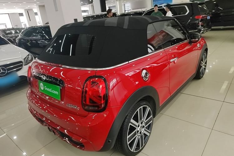 Used MINI 2021 2.0T COOPER S CABRIO Artist Rear Right 45 Deg