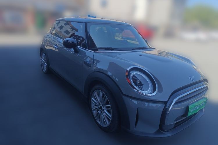 Used MINI 2021 1.5T COOPER Midnight Black Special Edition Front Right 45 Deg