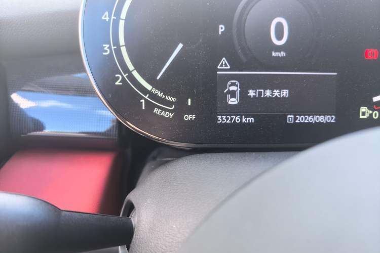 Used MINI 2021 2.0T COOPER S Classic Edition Odometer Close Up