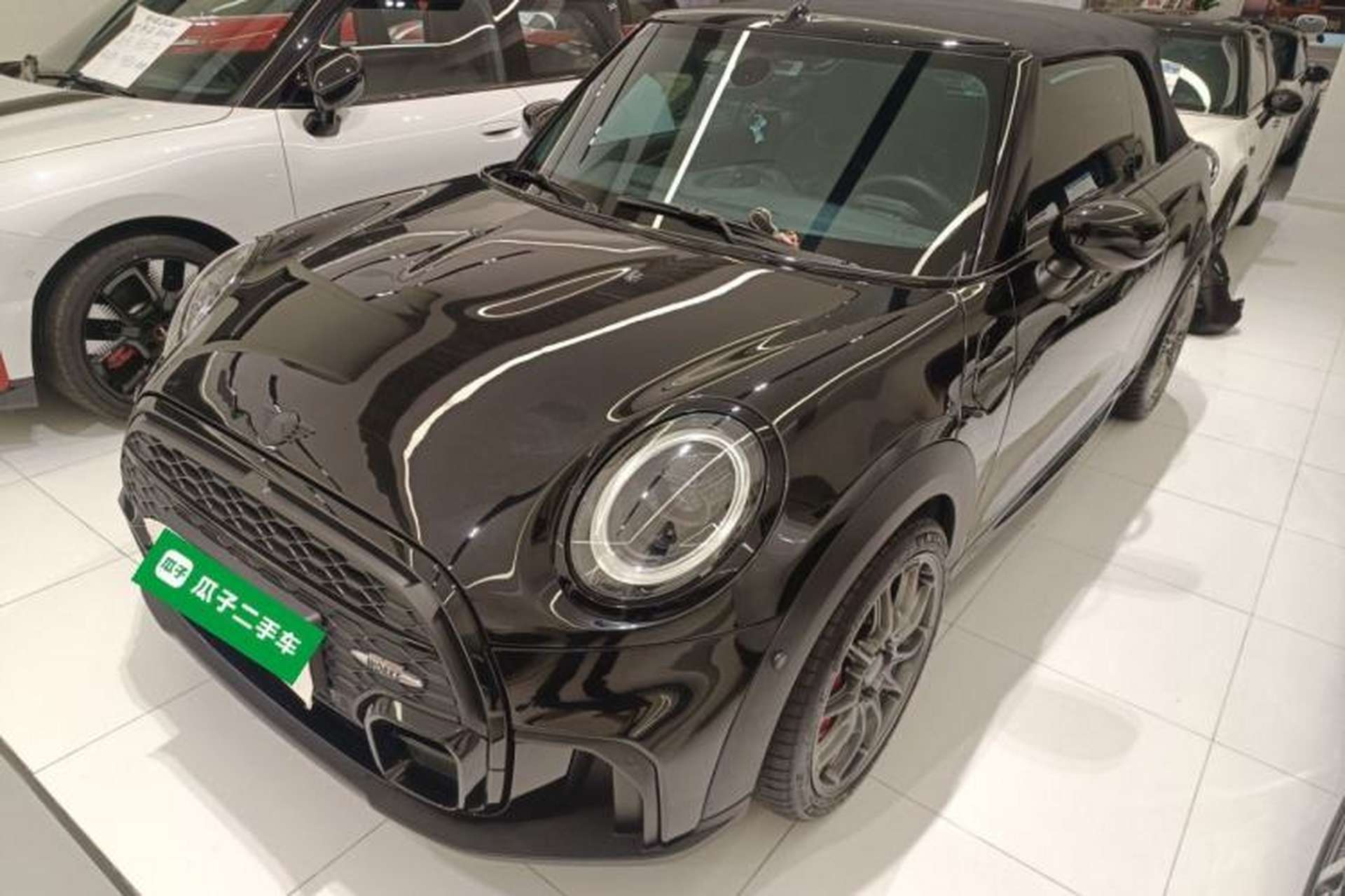 Used MINI 2022 1.5T COOPER CABRIO Black Badge Special Edition Front Left 45 Deg