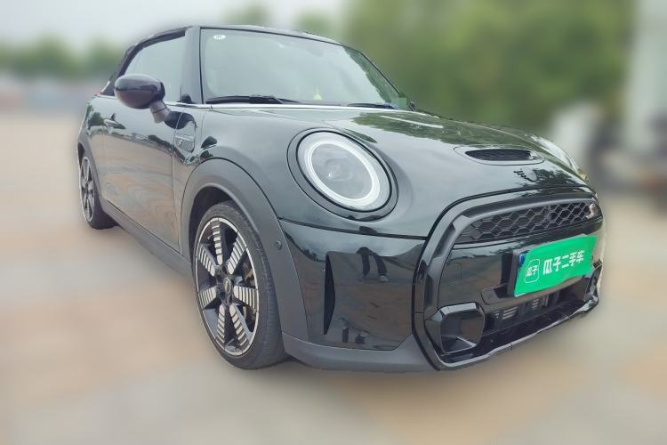 Used MINI 2022 2.0T COOPER S CABRIO Sidewalk Front Right 45 Deg