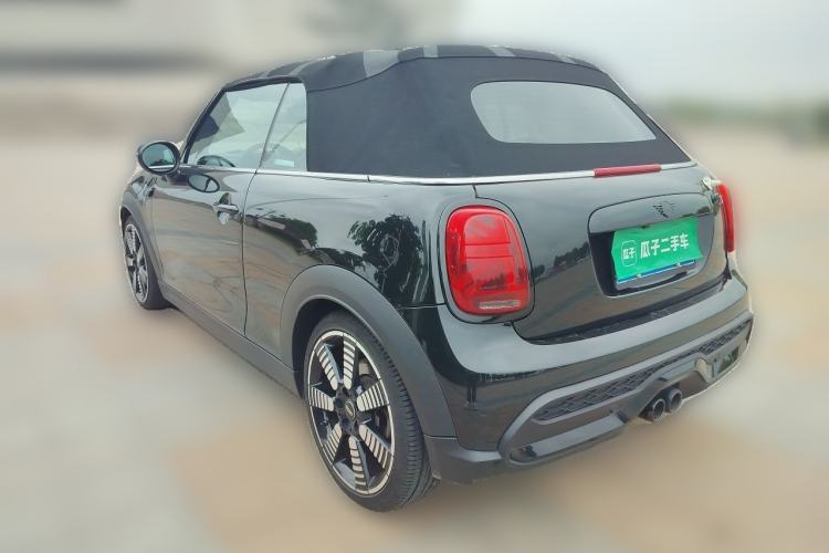 Used MINI 2022 2.0T COOPER S CABRIO Sidewalk Rear Left 45 Deg