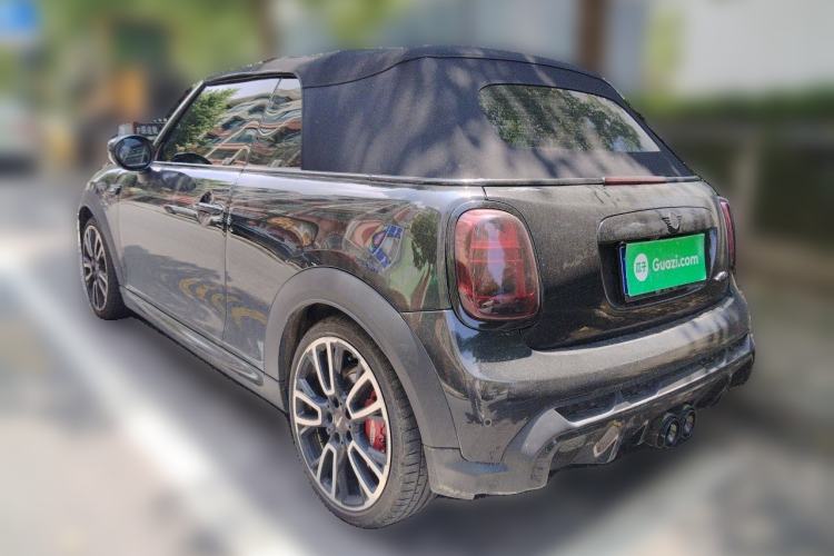 Used MINI 2022 2.0T COOPER S CABRIO Black Badge Special Edition Rear Left 45 Deg