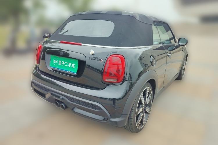 Used MINI 2022 2.0T COOPER S CABRIO Sidewalk Rear Right 45 Deg