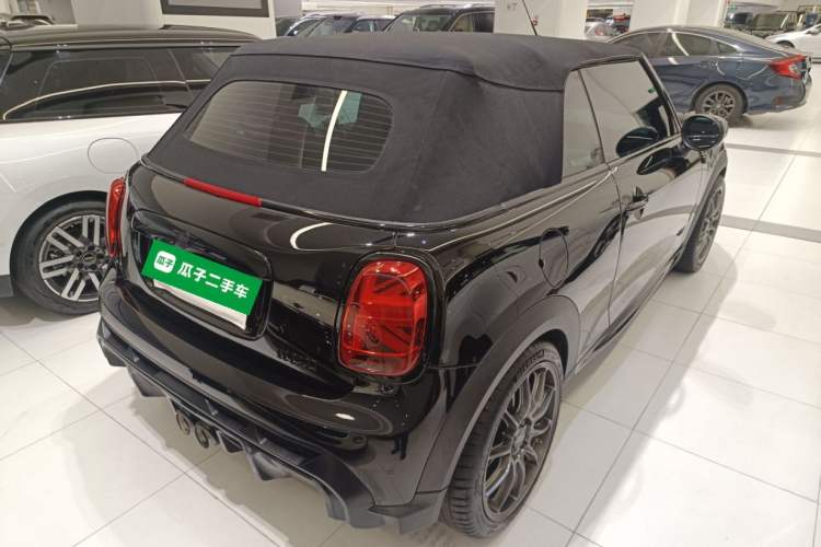 Used MINI 2022 1.5T COOPER CABRIO Black Badge Special Edition Rear Right 45 Deg