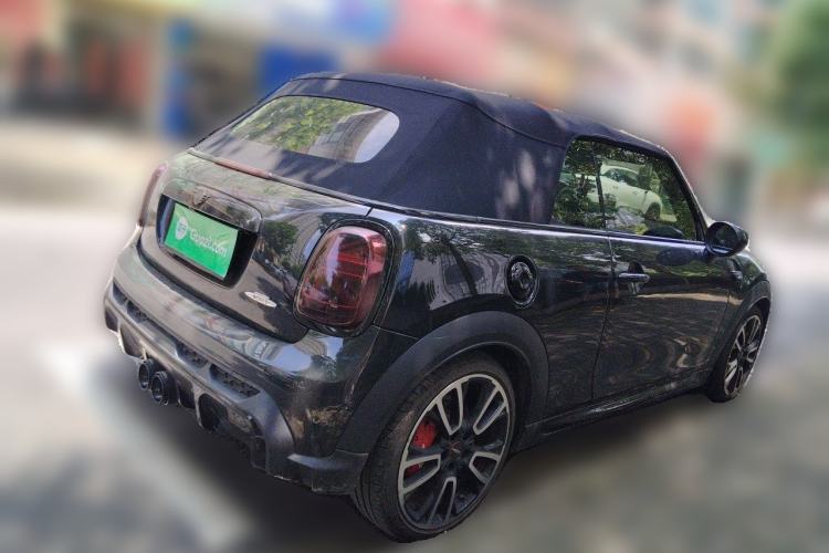 Used MINI 2022 2.0T COOPER S CABRIO Black Badge Special Edition Rear Right 45 Deg