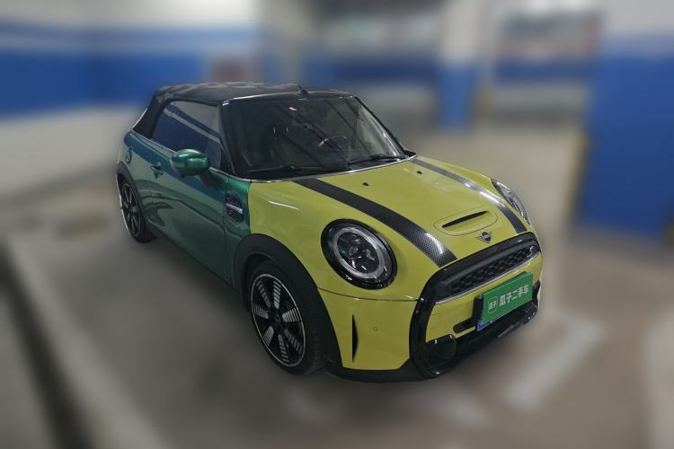 Used MINI 2022 Revised 2.0T COOPER S CABRIO Sidewalk Front Right 45 Deg