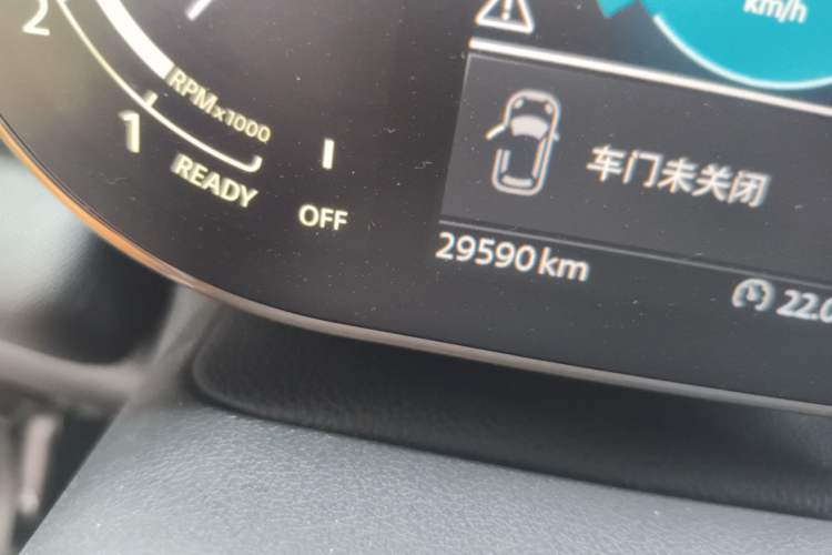 Used MINI 2022 2.0T COOPER S Racing Driver Odometer Close Up