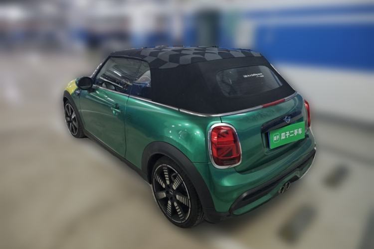 Used MINI 2022 Revised 2.0T COOPER S CABRIO Sidewalk Rear Left 45 Deg