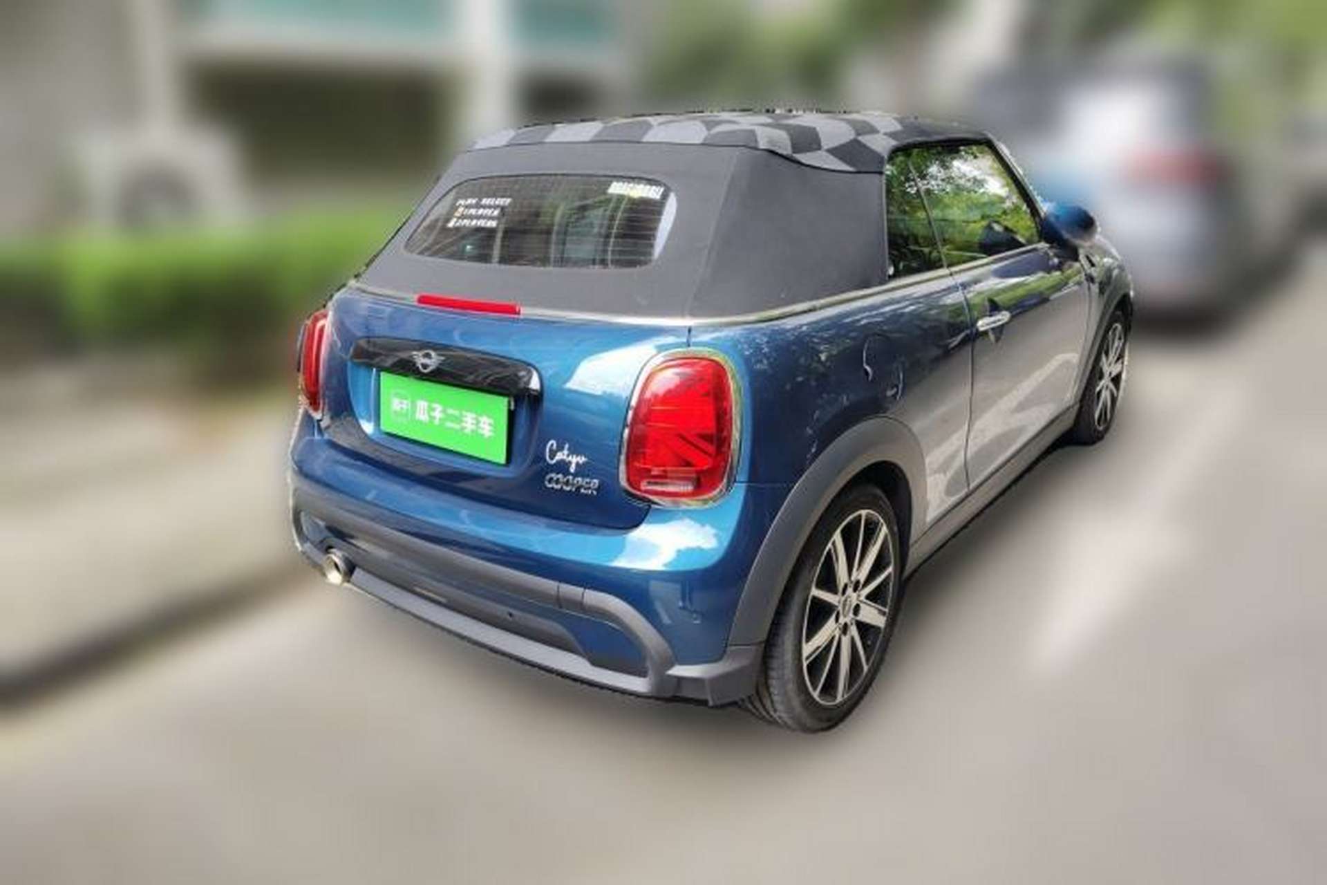 Used MINI 2022 Updated 1.5T COOPER CABRIO Sidewalk Rear Right 45 Deg