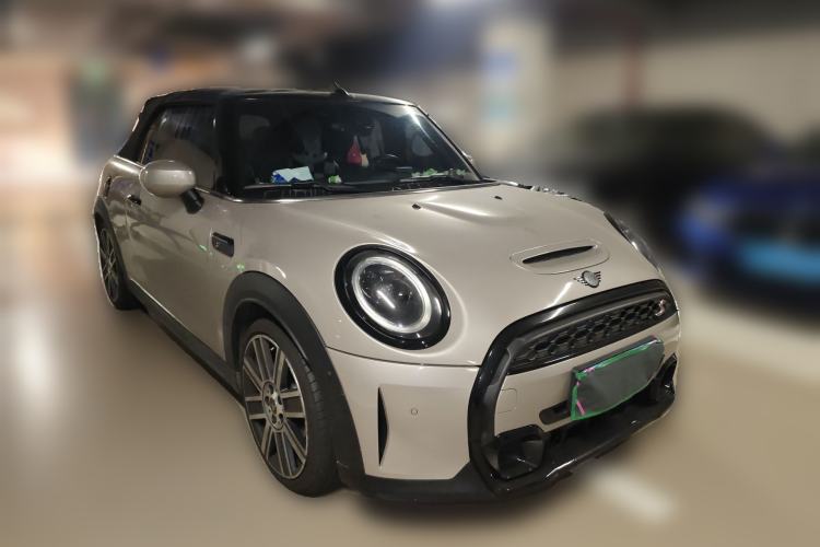 Used MINI 2022 Revised 2.0T COOPER S CABRIO Sidewalk Front Right 45 Deg