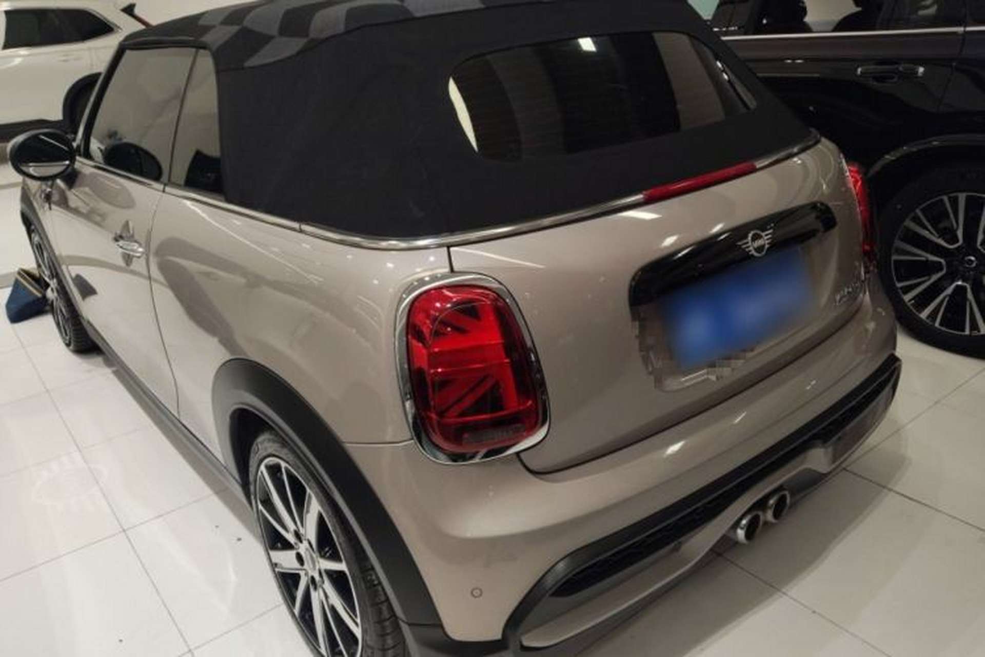 Used MINI 2022 Revised 2.0T COOPER S CABRIO Sidewalk Rear Left 45 Deg
