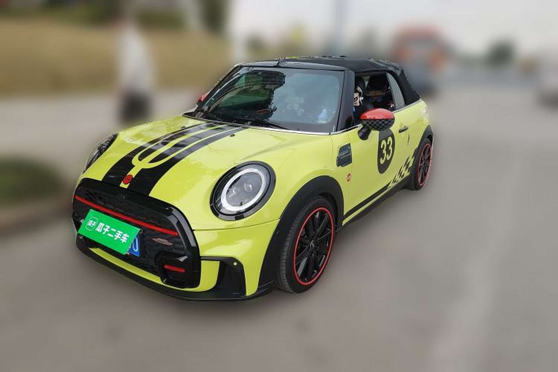 Used MINI 2022 Updated 1.5T COOPER CABRIO Sidewalk Front Left 45 Deg