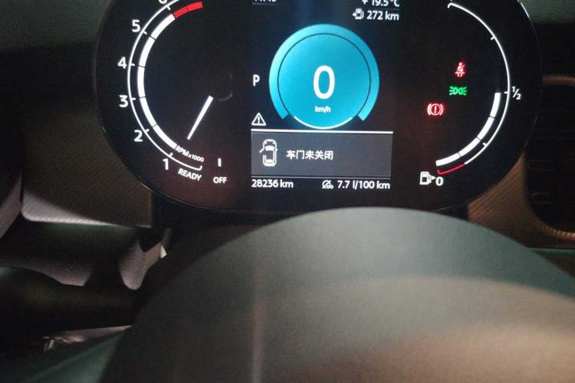 Used MINI 2022 2.0T COOPER S Classic Edition Odometer Close Up
