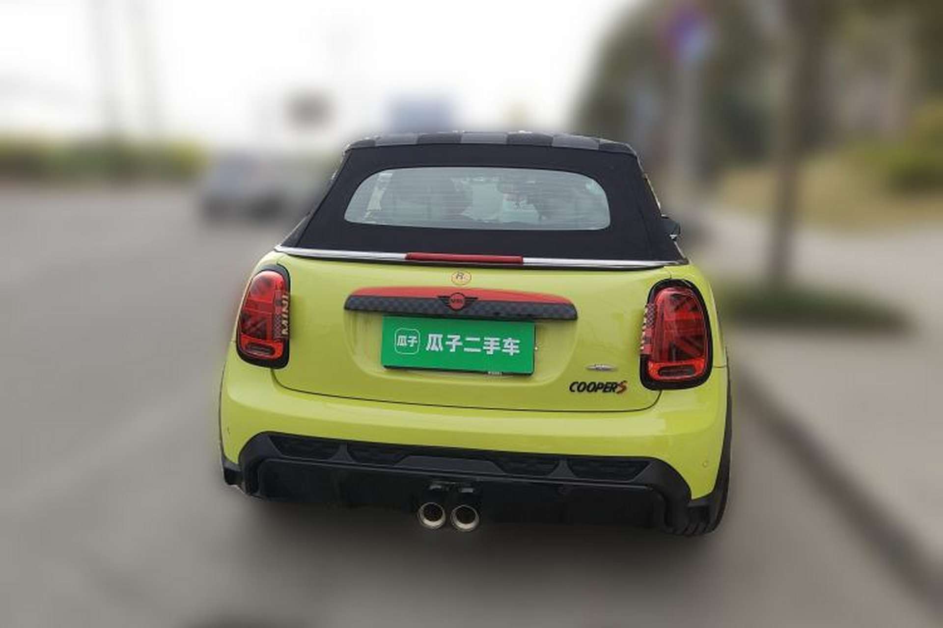 Used MINI 2022 Updated 1.5T COOPER CABRIO Sidewalk Rear