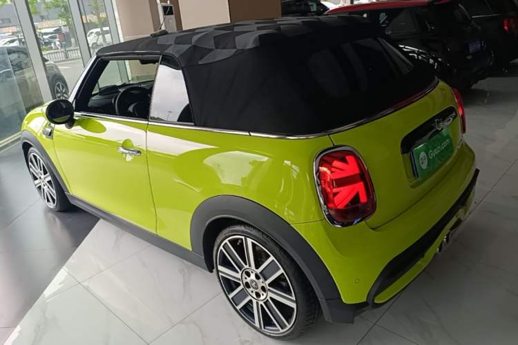 Used MINI 2022 Revised 2.0T COOPER S CABRIO Sidewalk Rear Left 45 Deg