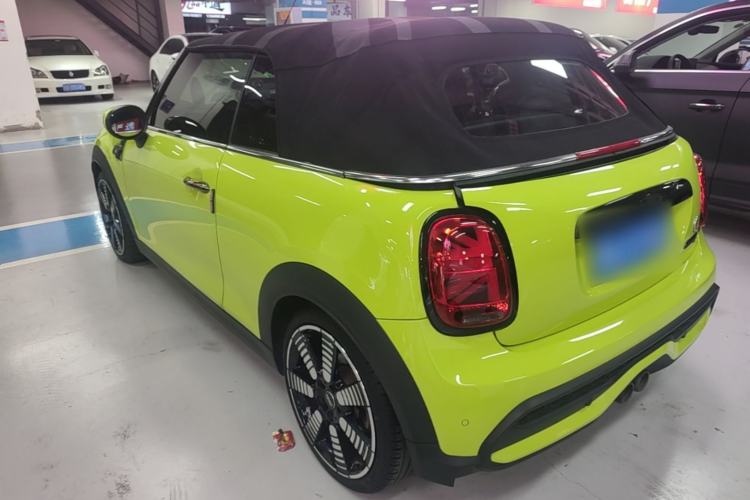 Used MINI 2022 2.0T COOPER S CABRIO Sidewalk Rear Left 45 Deg
