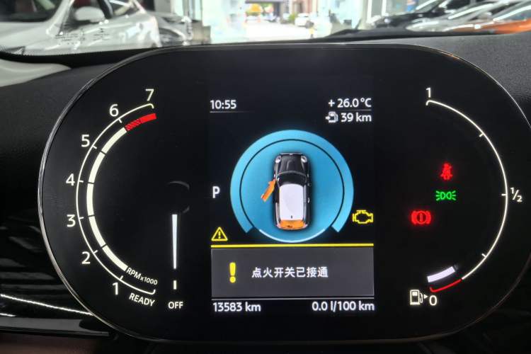 Used MINI 2022 Updated 1.5T COOPER Artist Odometer Close Up
