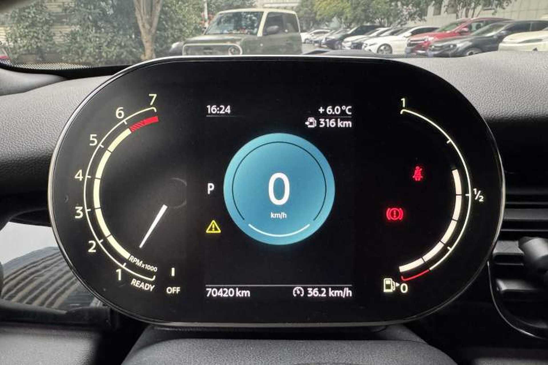 Used MINI 2022 Revised 1.5T COOPER CABRIO Classic Edition Odometer Close Up