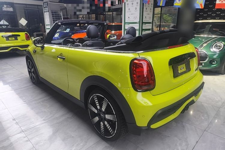 Used MINI 2022 Revised 2.0T COOPER S CABRIO Artist Rear Left 45 Deg