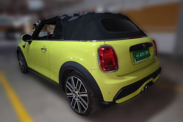 Used MINI 2022 Revised 2.0T COOPER S CABRIO Sidewalk Rear Left 45 Deg