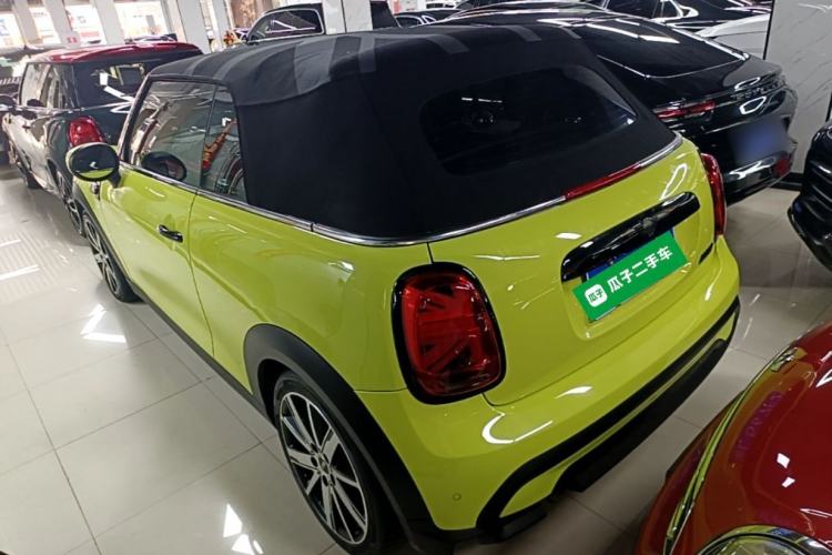Used MINI 2022 1.5T COOPER CABRIO Sidewalk Rear Left 45 Deg