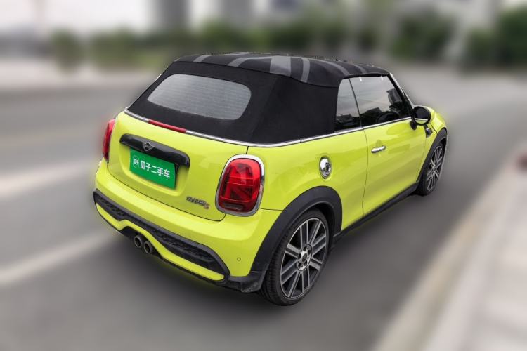 Used MINI 2022 Revised 2.0T COOPER S CABRIO Artist Rear Right 45 Deg