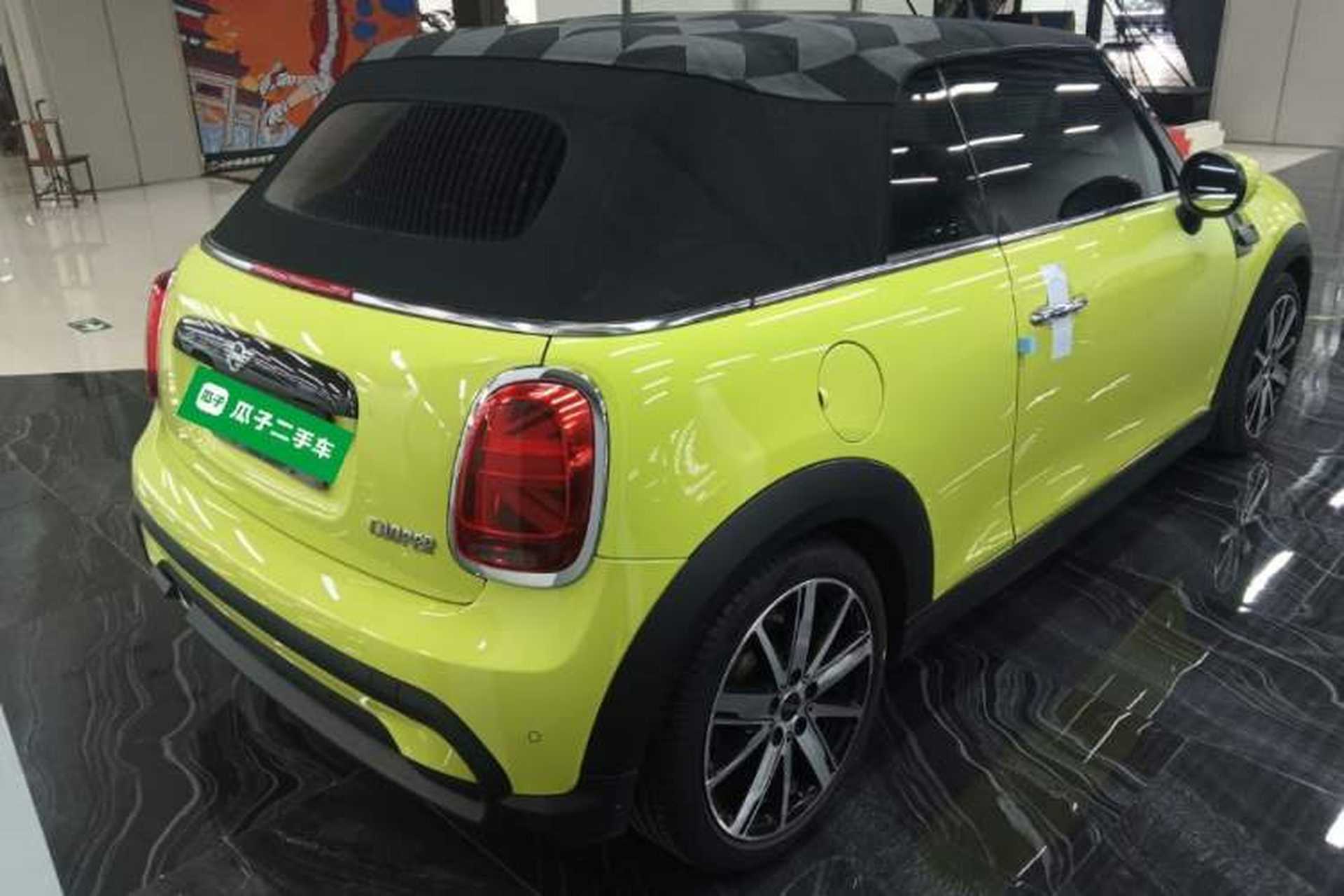 Used MINI 2022 1.5T COOPER CABRIO Sidewalk Rear Right 45 Deg