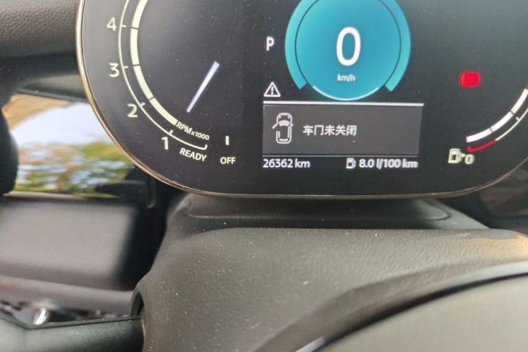 Used MINI 2023 Updated 1.5T COOPER Artist Five-Door Edition Odometer Close Up