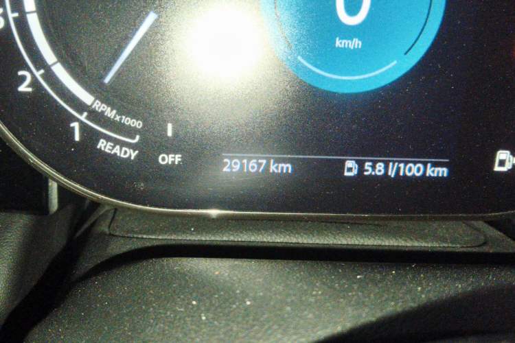 Used MINI 2023 1.5T COOPER Artist Odometer Close Up