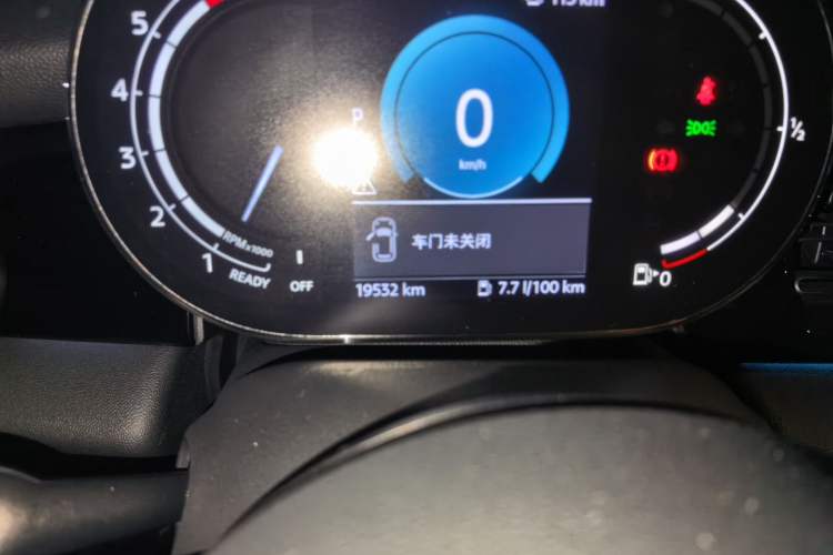 Used MINI 2023 Updated 2.0T COOPER S Racing Driver Odometer Close Up