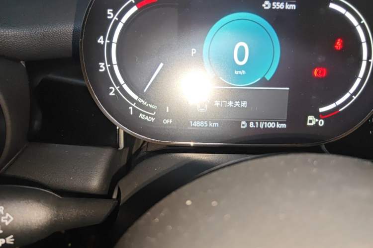 Used MINI 2023 Updated 1.5T COOPER Artist Five-Door Edition Odometer Close Up