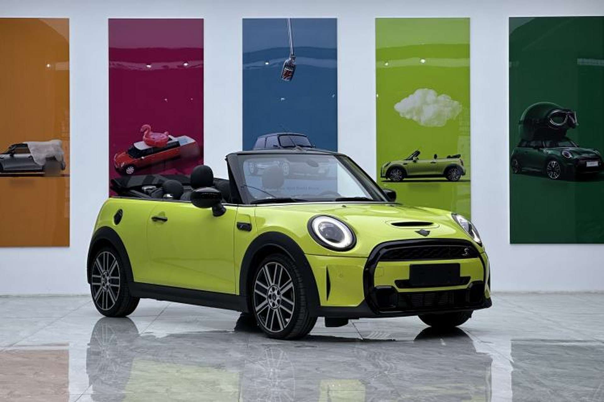 Used MINI 2023 Second Facelift 2.0T COOPER S CABRIO Artist Exterior 2