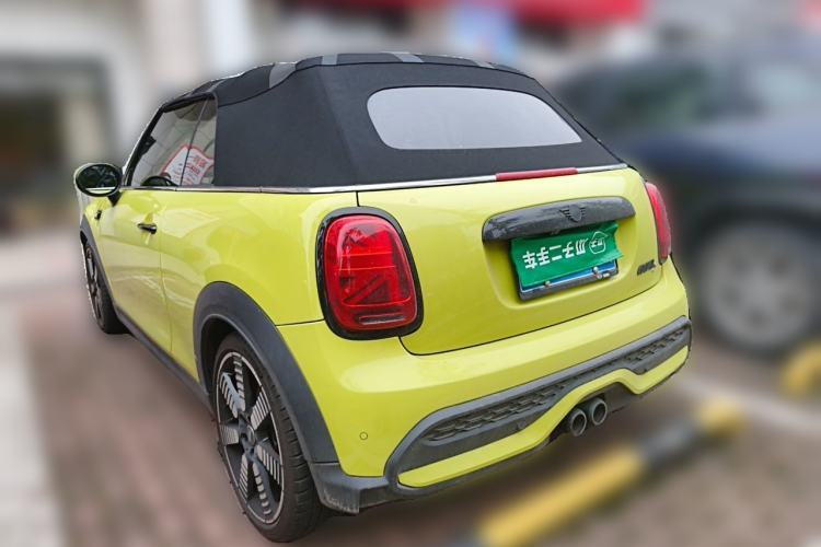 Used MINI 2023 Revised 2.0T COOPER S CABRIO Artist Rear Left 45 Deg