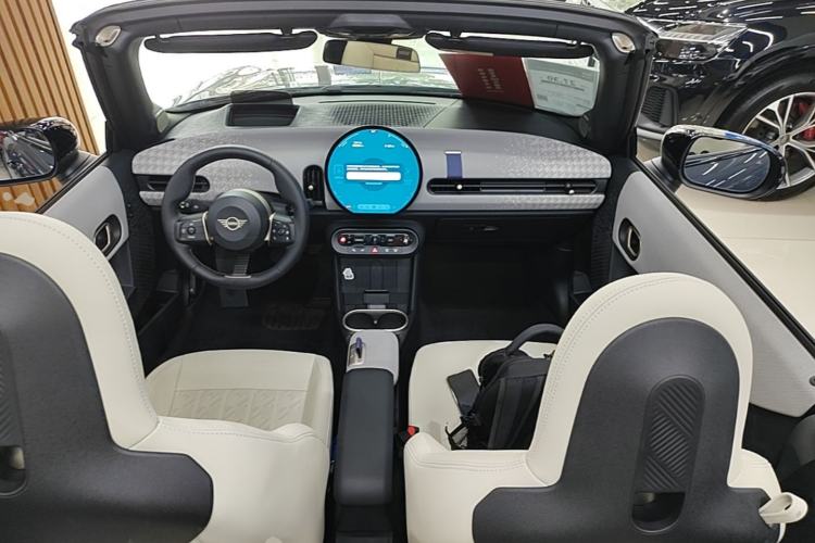 Used MINI 2025 2.0T COOPER S CABRIO Limited Edition Daylight Stardust Color Center Console