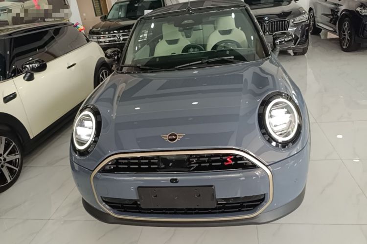 Used MINI 2025 2.0T COOPER S CABRIO Limited Edition Daylight Stardust Color Front