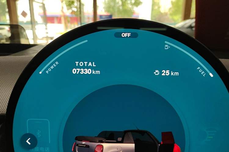 Used MINI 2025 2.0T COOPER S CABRIO Limited Edition Daylight Stardust Color Instrument Cluster