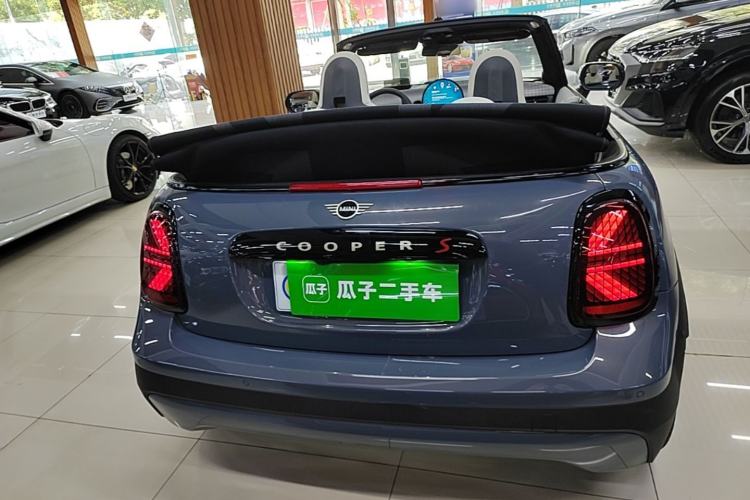 Used MINI 2025 2.0T COOPER S CABRIO Limited Edition Daylight Stardust Color Rear