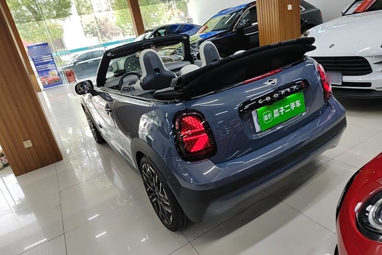 Used MINI 2025 2.0T COOPER S CABRIO Limited Edition Daylight Stardust Color Rear Left 45 Deg