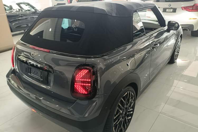 Used MINI 2025 2.0T COOPER S CABRIO Limited Edition Daylight Stardust Color Rear Right 45 Deg