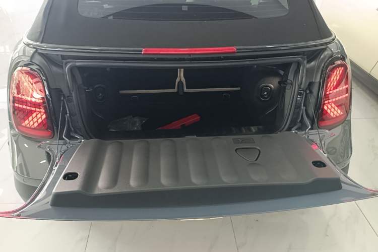 Used MINI 2025 2.0T COOPER S CABRIO Limited Edition Daylight Stardust Color Trunk