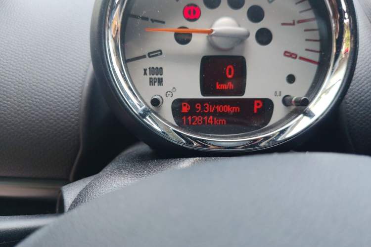 Used MINI Paceman 2013 1.6T COOPER S ALL4 Odometer Close Up