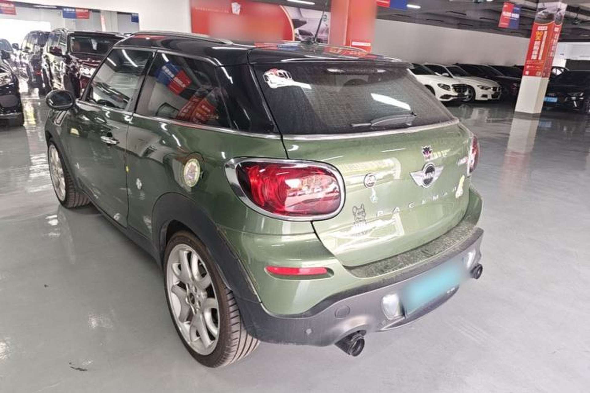 Used MINI Paceman 2014 1.6T COOPER S ALL4 Rear Left 45 Deg