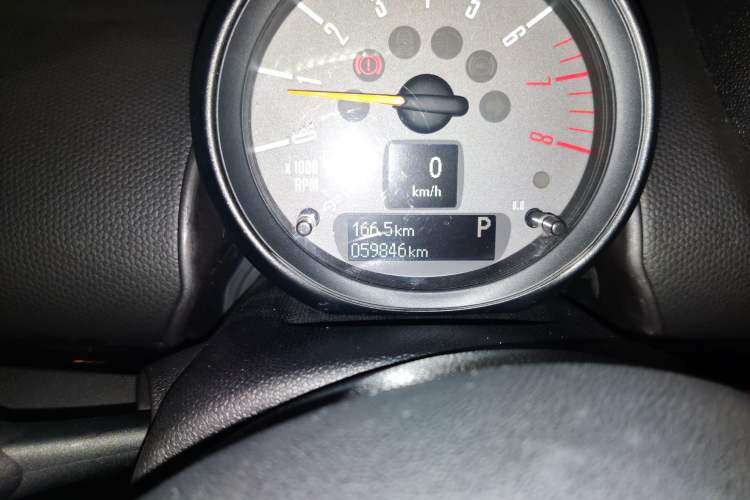 Used MINI Paceman 2014 1.6T COOPER ALL4 Odometer Close Up
