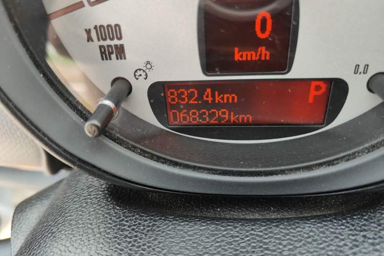 Used MINI Paceman 2014 1.6T COOPER ALL4 Odometer Close Up
