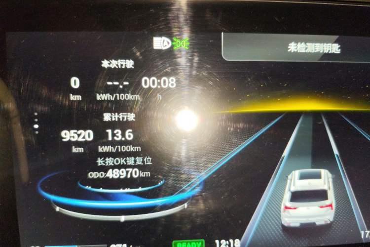 Used Mitsubishi AIRTREK 2022 Hardcore Edition Odometer Close Up