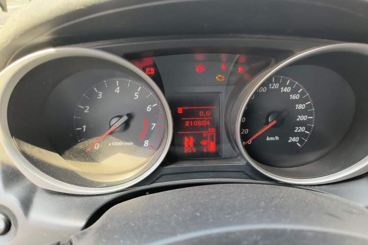 Used Mitsubishi ASX 2011 2.0 Front-Wheel-Drive Xuan Yue Version Odometer Close Up