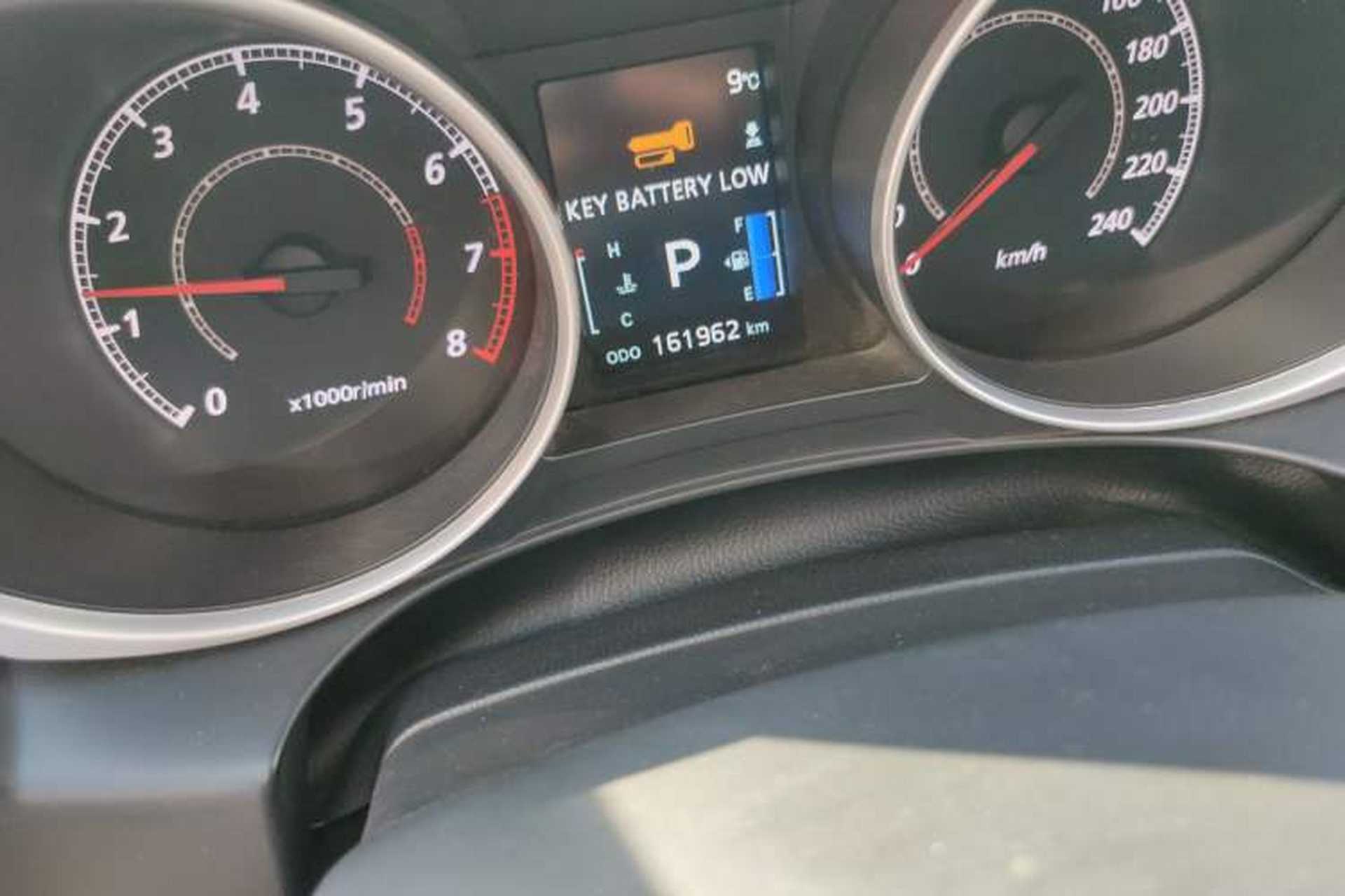 Used Mitsubishi ASX 2011 2.0 4x4 Sporty Cool Edition Odometer Close Up