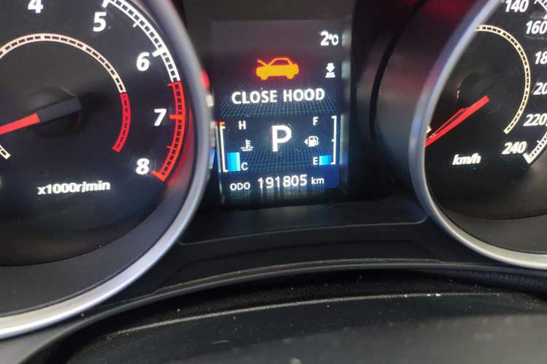 Used Mitsubishi ASX 2011 2.0 L Two-Wheel Drive XuanYi Version Odometer Close Up